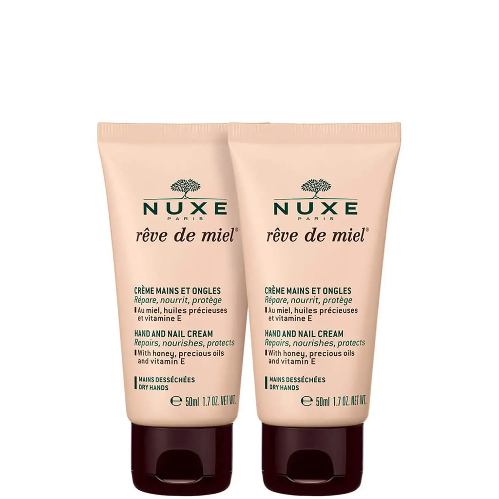 Nuxe Reve De Miel Creme Mãos Unhas - 50ml (Pack duplo)