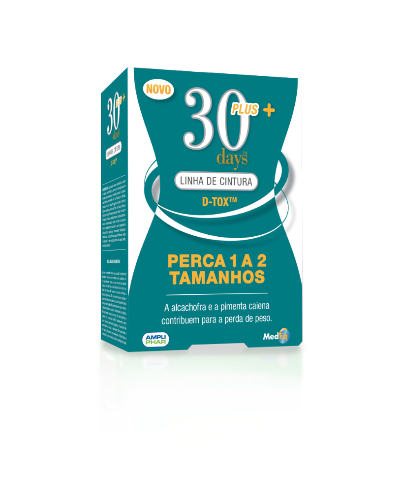 30Days Plus Linha Cintura D-Tox (x120 comprimidos)
