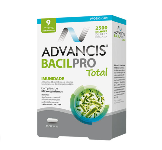 Advancis Bacilpro Total (x20 cápsulas)