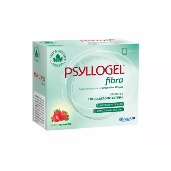 Psyllogel Fibra Morango (x20 saquetas)