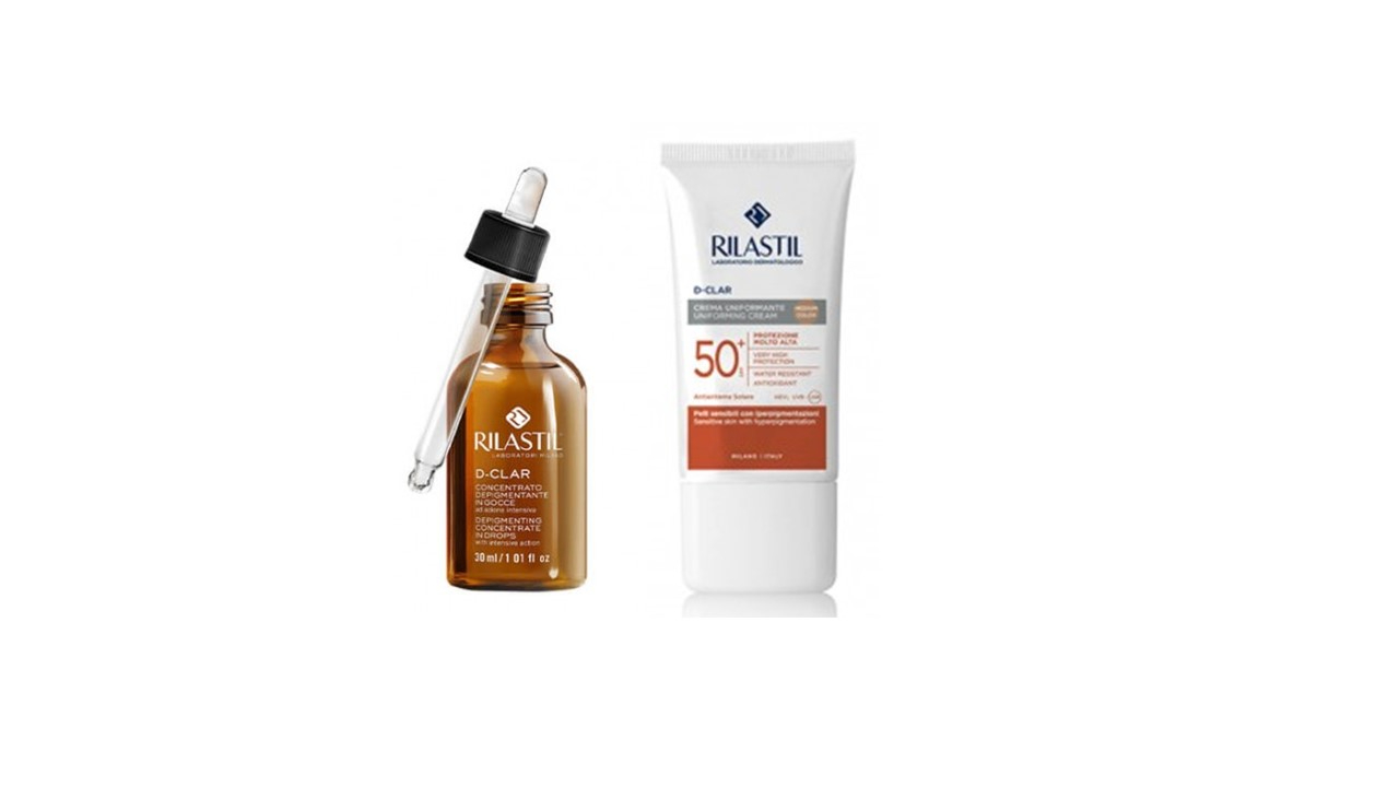 Rilastil D-Clar concentrado - 30ml + D-Clar Creme SPF50+ - 40ml