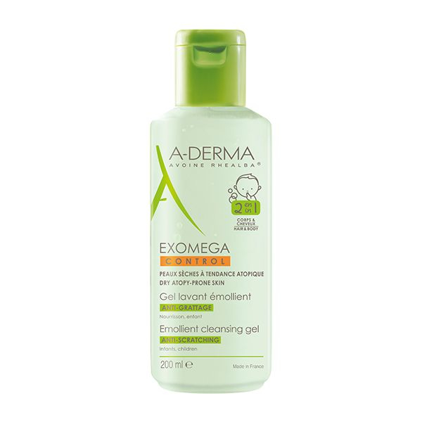 A-Derma Exomega Control Gel Lavagem -  200ml