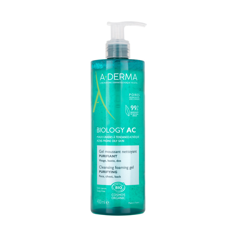 A-Derma Biology AC Gel Espuma Purificante - 400ml