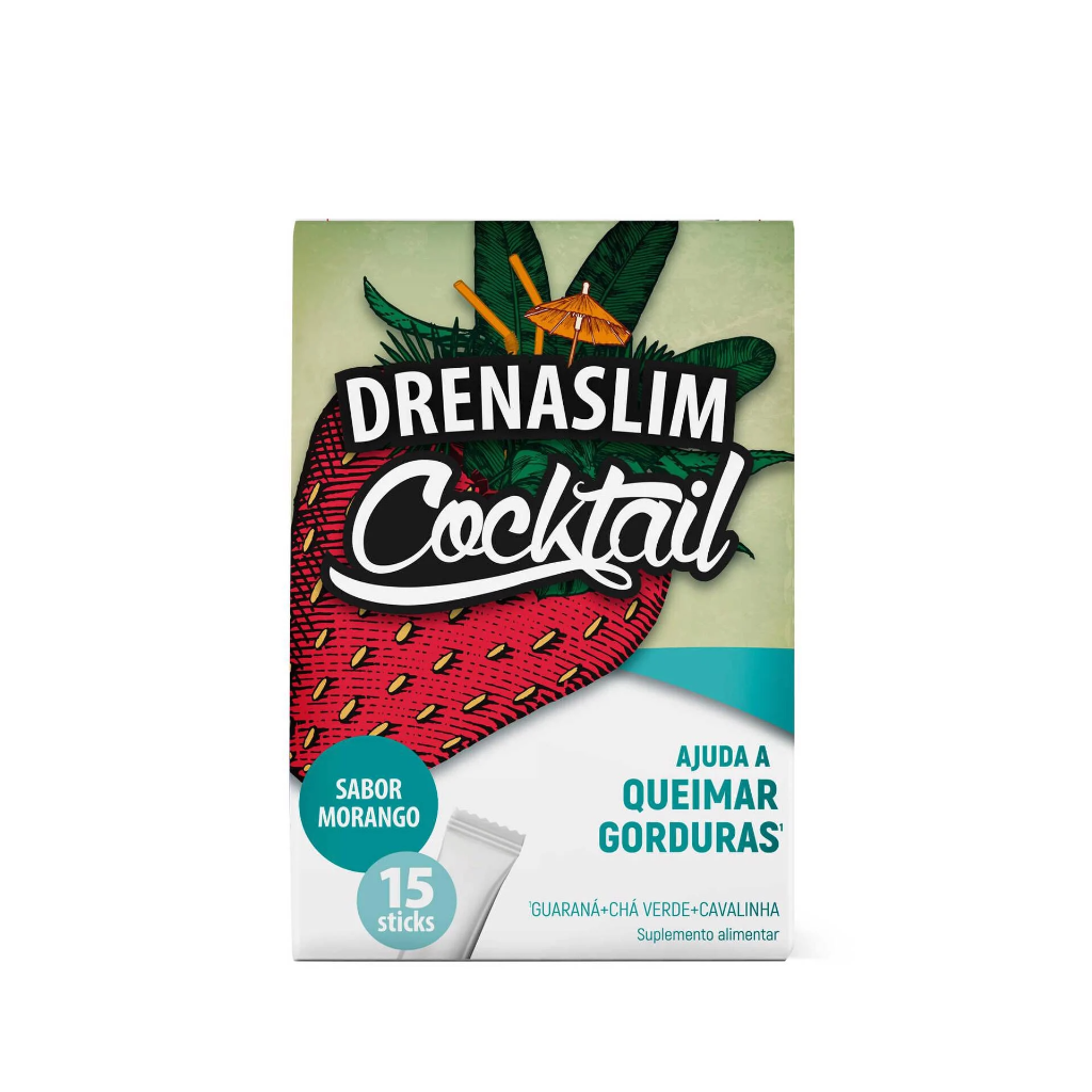 Drenaslim Cocktail Morango (x15 sticks)