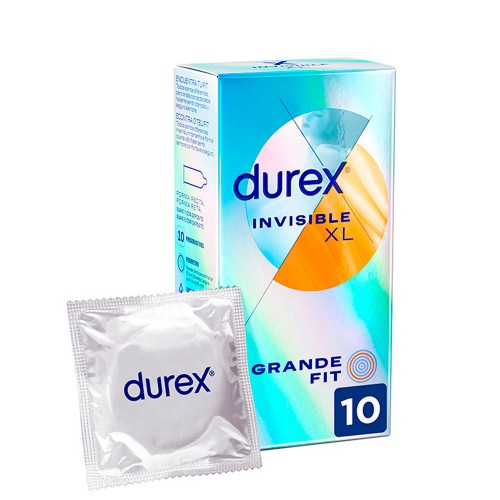Durex Invisible XL (x10 preservativos)