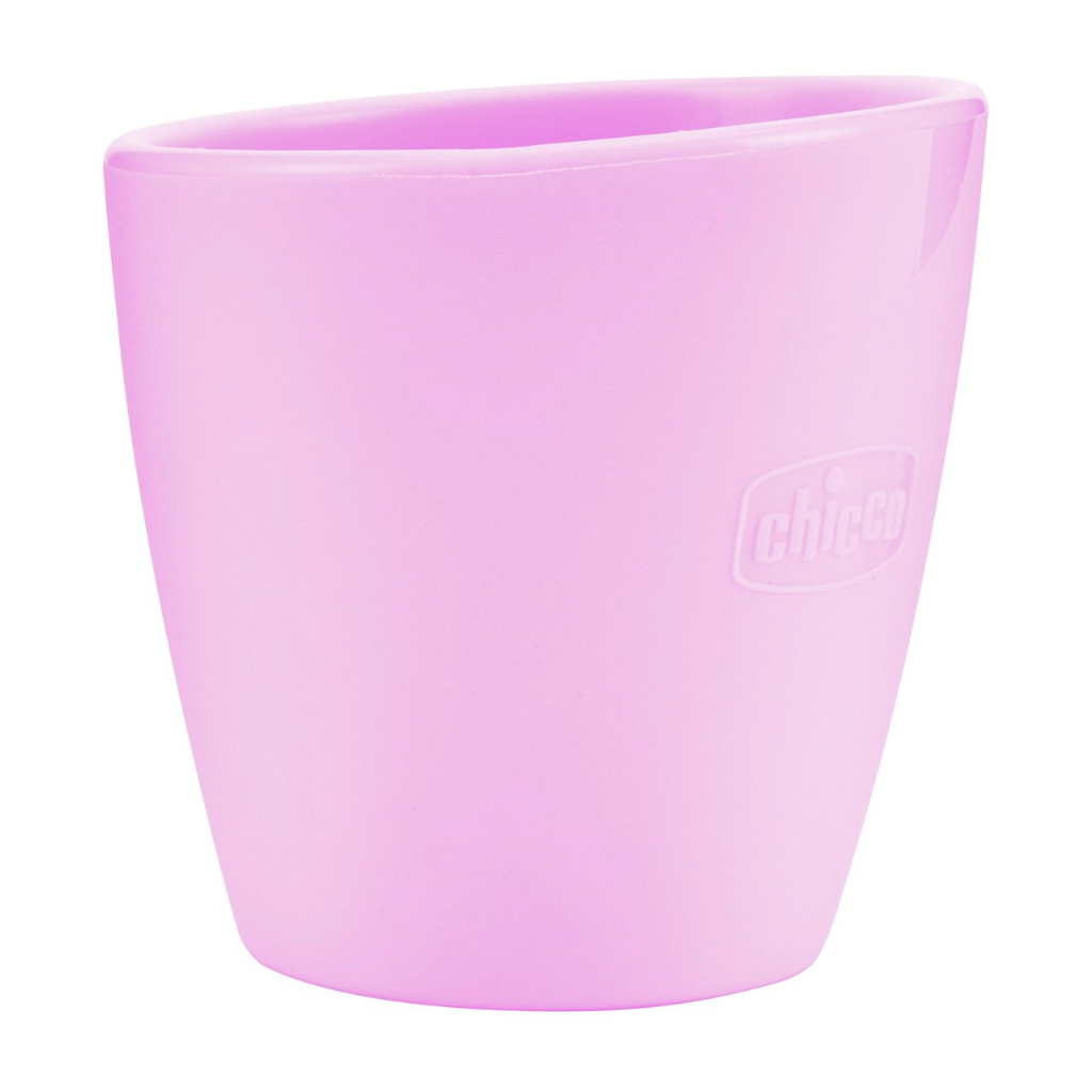 Chicco Mini Copo Silicone_ Rosa_6M+