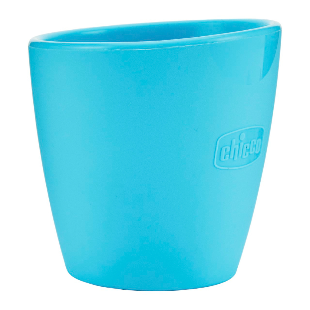 Chicco Mini Copo Silicone_ Azul_ 6M+