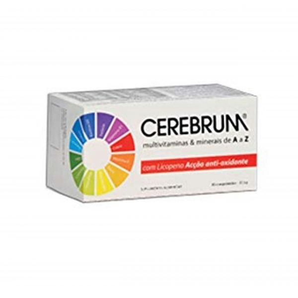 Cerebrum Multivitaminas Minerais A a Z (x30 comprimidos) Pack Duplo