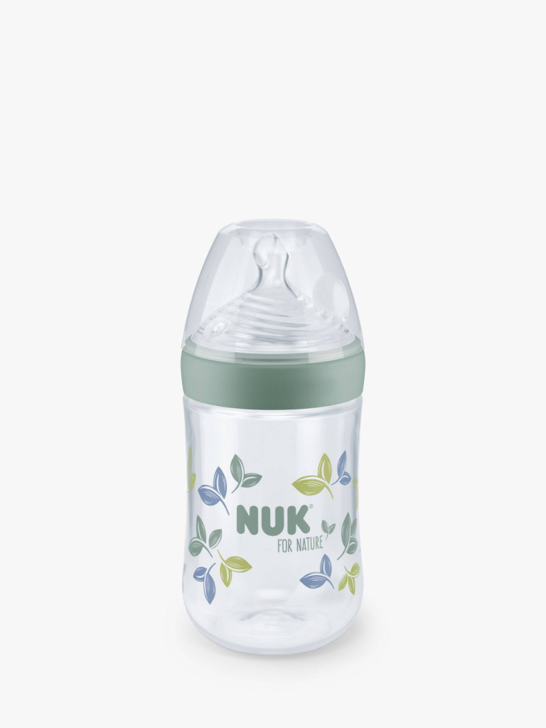 Nuk Nature Biberão Indicador Temperatura_Tam. S_ Verde - 150 ml