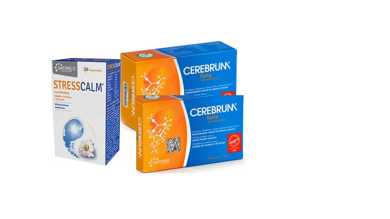 Pack _ Cerebrum Forte + Oferta Stresscalm