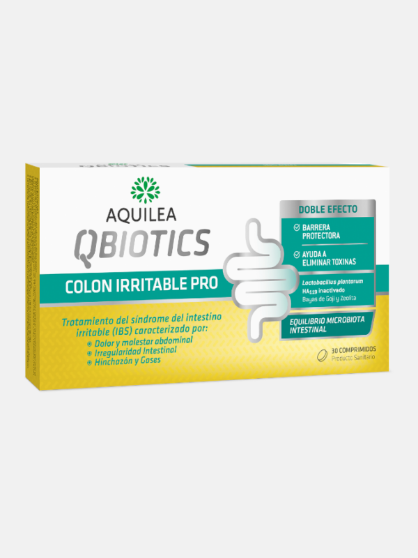Aquilea Qbiotics Colon Irritavel Pro (x30 comprimidos)